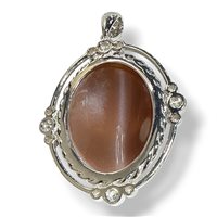 Pendant Mandile 1922 Woman Cammei  in Silver Conchiglia 2CPPC129584 - 2CPPC129584